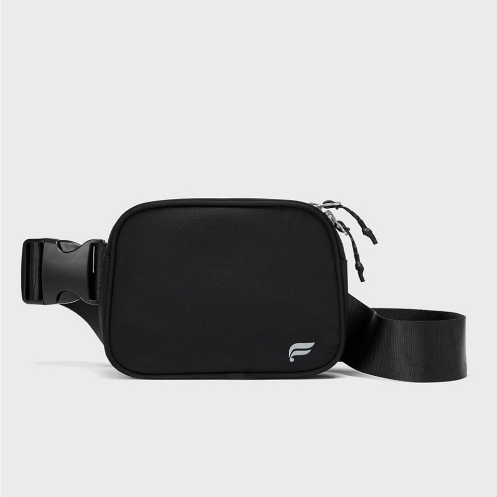 NWOT Fabletics Black Crossbody Bag